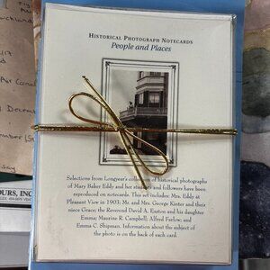 Longyear Museum Historical Photograph Notecards (12)+Envelopes Mary Baker Eddy